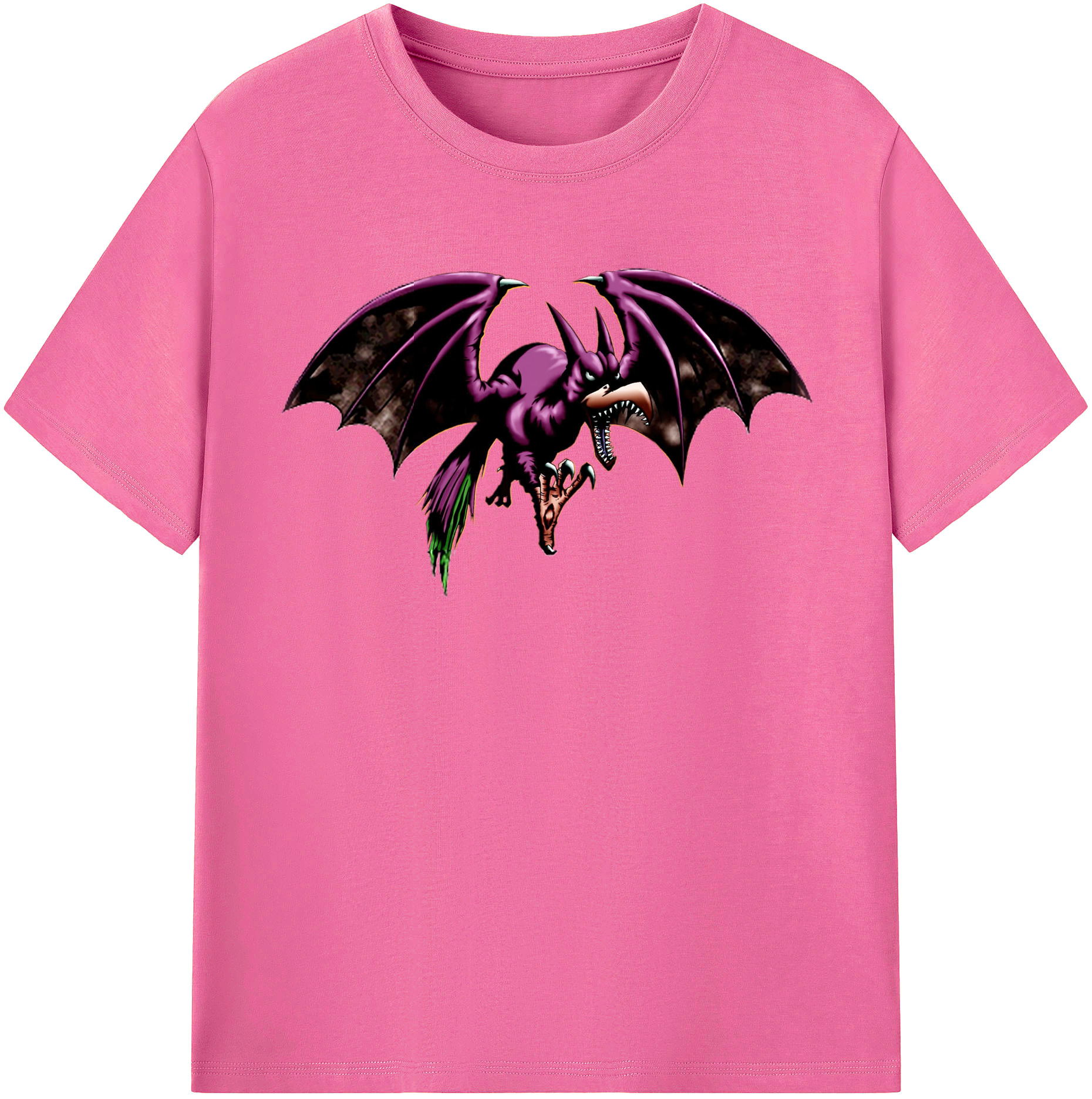 （画像用） 遊☆戯☆王 Yu-Gi-Oh! レディースカジュアルプリントTシャツ（綿100％）